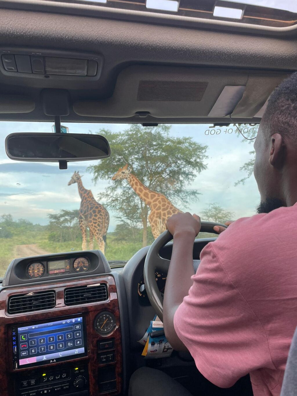 Driving in Uganda