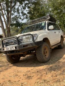 Driving in Uganda